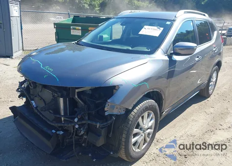 2019 Nissan Rogue Sv from USA, damaged, VIN KNMAT2MV2KP521258